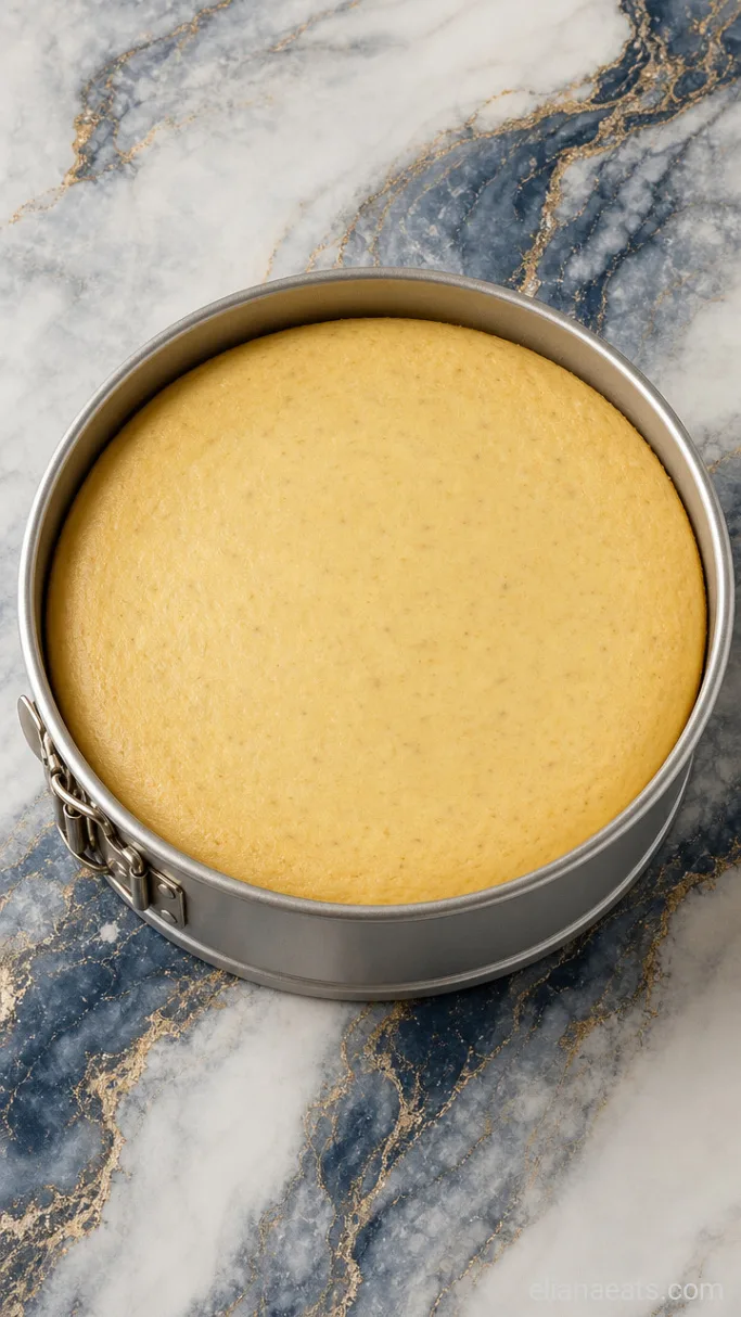 Step 5: Chill the Cheesecake