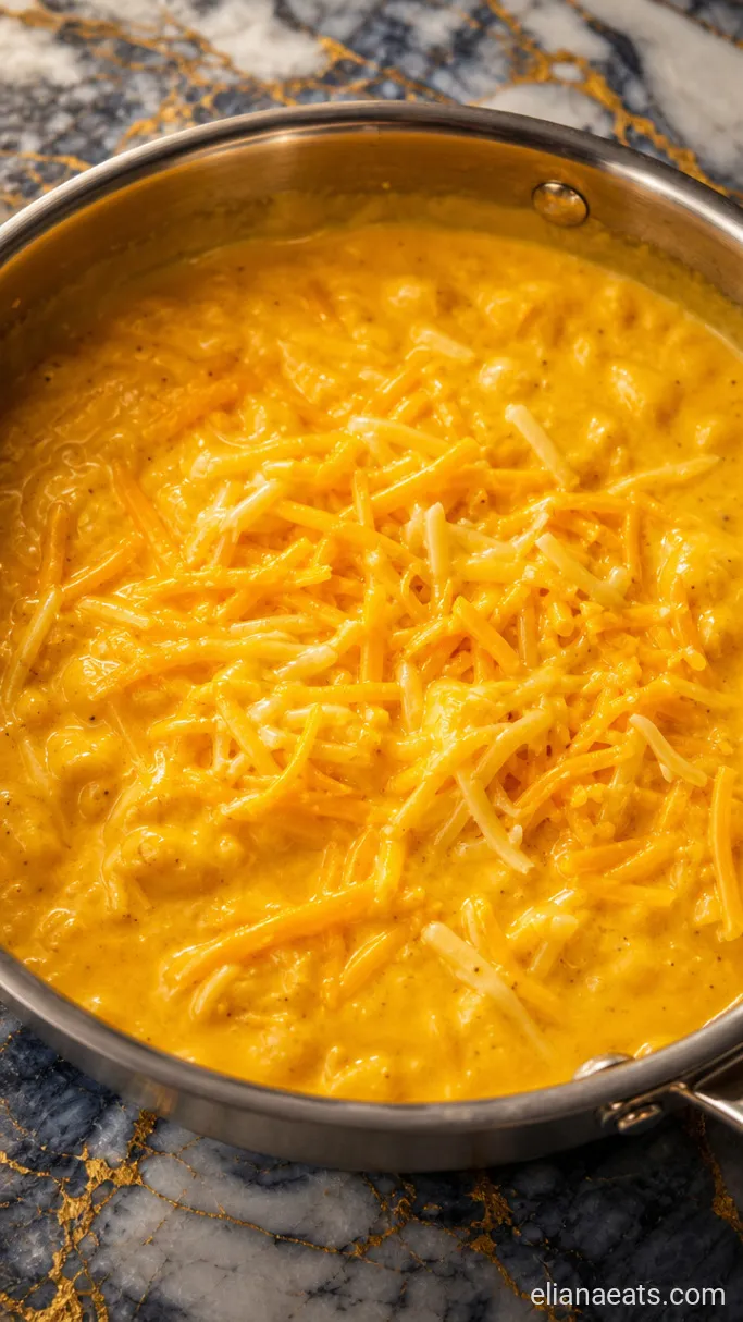Step 5: Melt in the Cheese