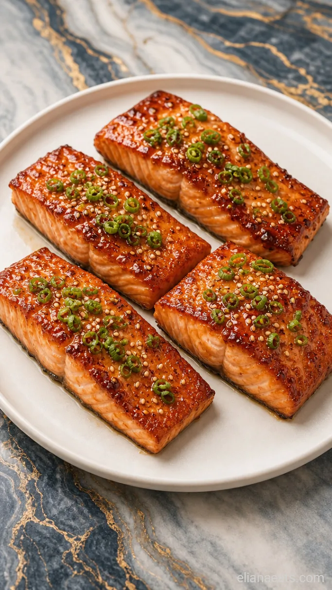Step 5: Plate and Finish with Sesame