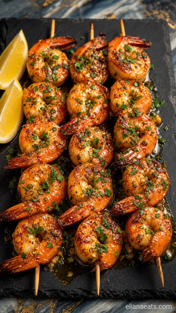 Step 5: Plate and Garnish the Skewers