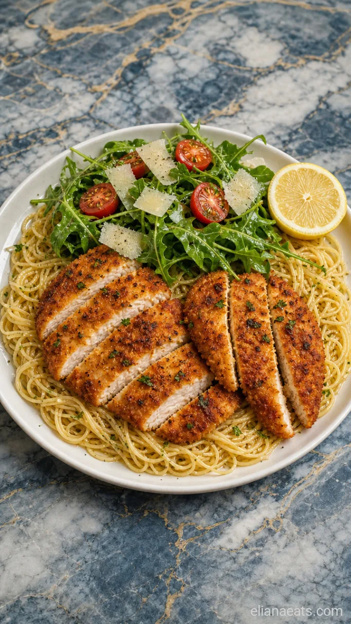 Step 5: Plate and Top with the Arugula Salad