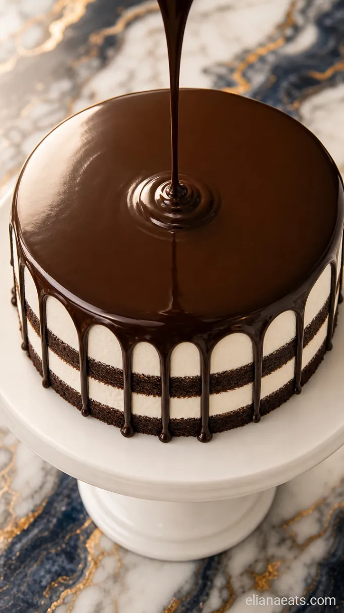 Step 5: Pour the Ganache