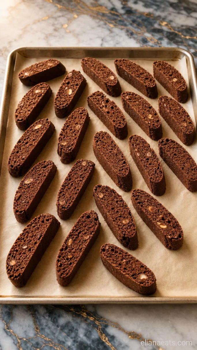 Step 5: Slice and Dry the Biscotti