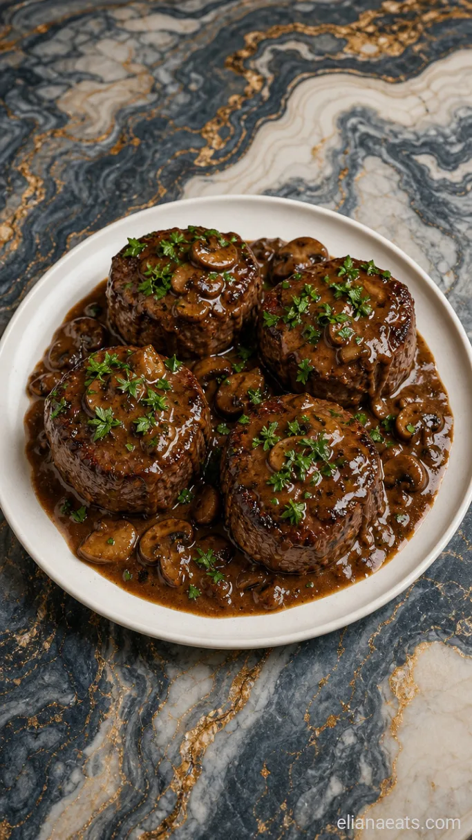 Step 5: Spoon the Sauce Over the Steaks