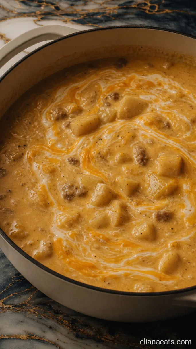 Step 5: Stir in the Dairy