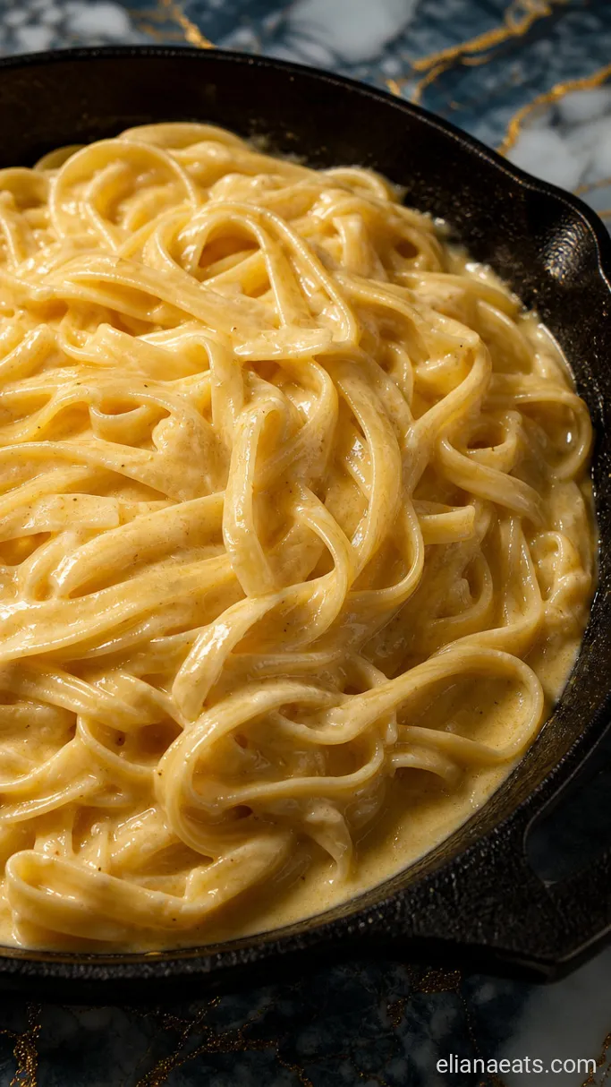 Step 5: Toss the Fettuccine Alfredo