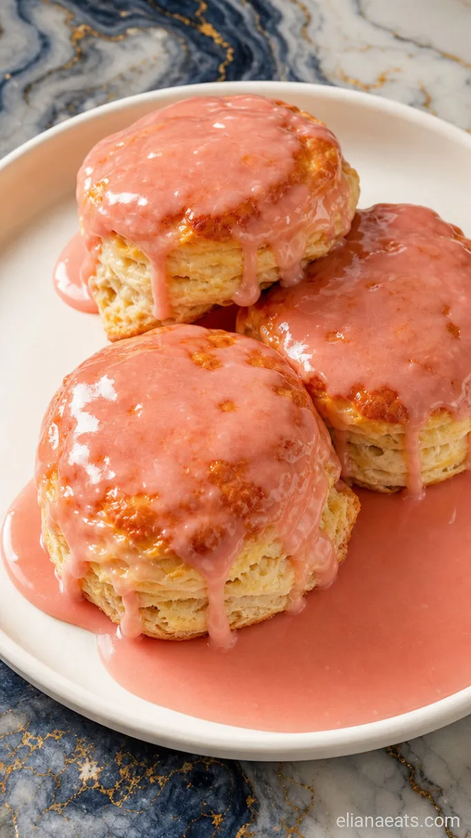 Step 5: Whisk and Drizzle the Strawberry Glaze