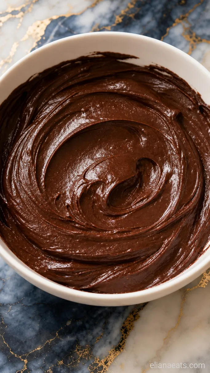 Step 5: Whisk the Brownie Batter Frosting
