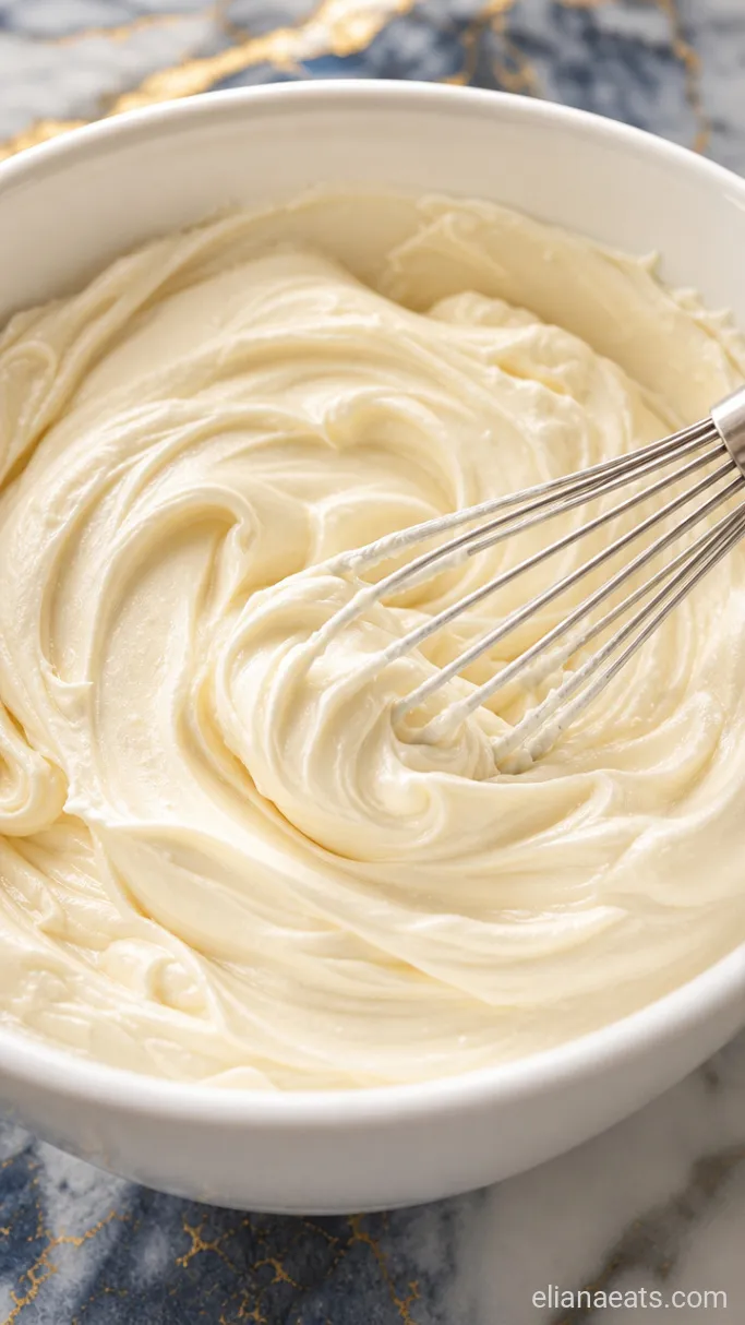 Step 5: Whisk the Cream Cheese Frosting