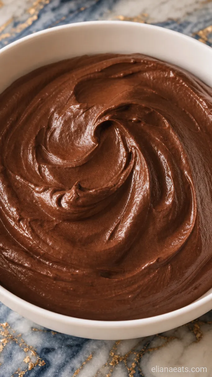 Step 6: Build the Chocolate Silk Filling