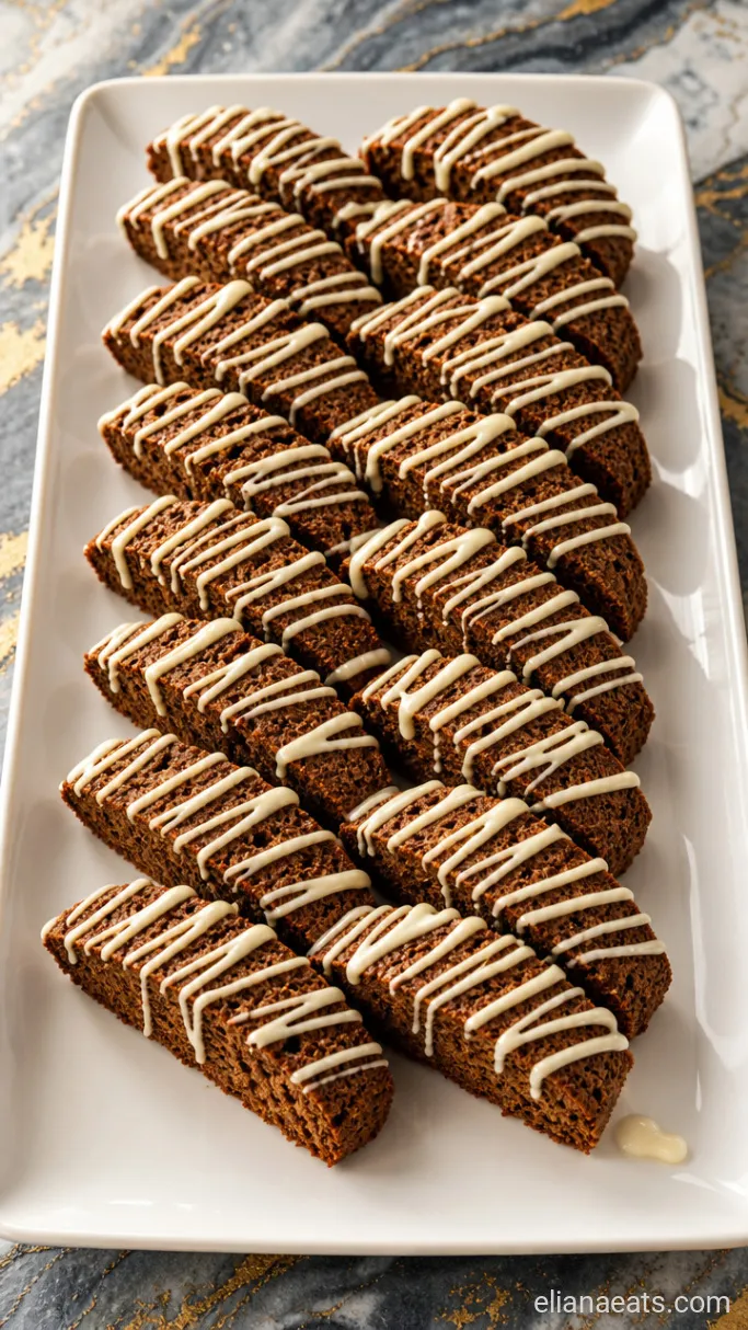 Step 6: Drizzle with White Chocolate and Serve