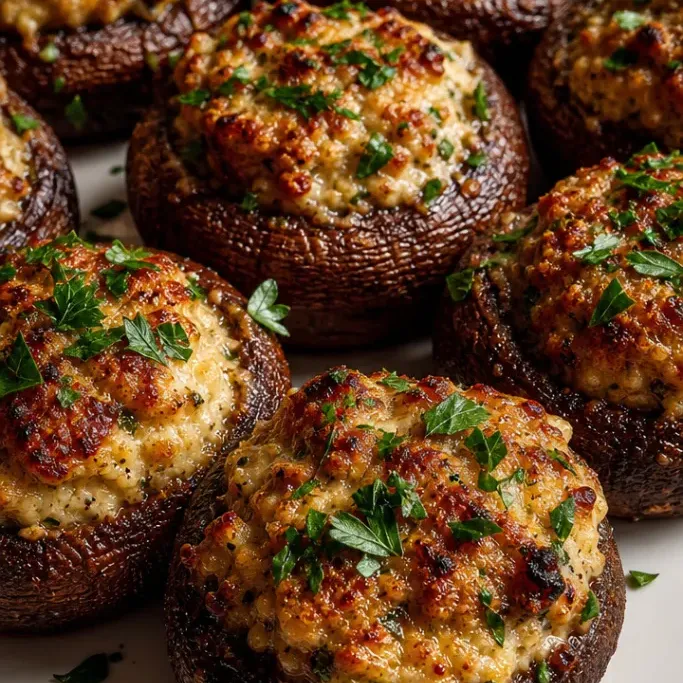 stuffed mushrooms olive garden recipe
