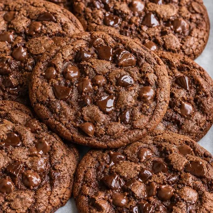 subway double chocolate chip cookies