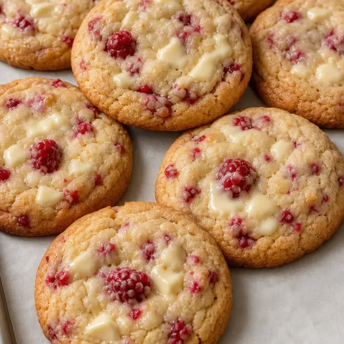 Subway White Chocolate Raspberry Cookies