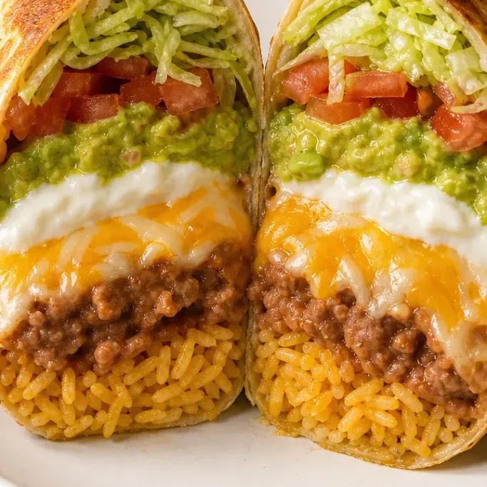 taco bell 7 layer burrito recipe