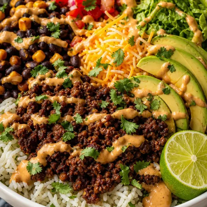 taco bell power bowl recipe