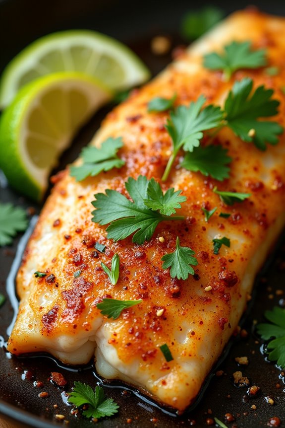 taco seasoned tilapia recipe