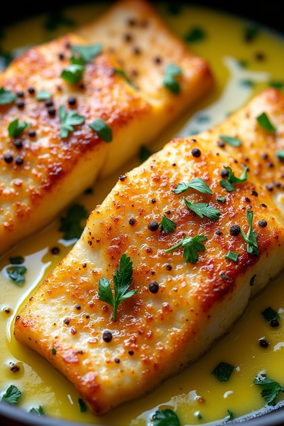 tilapia with lemon butter